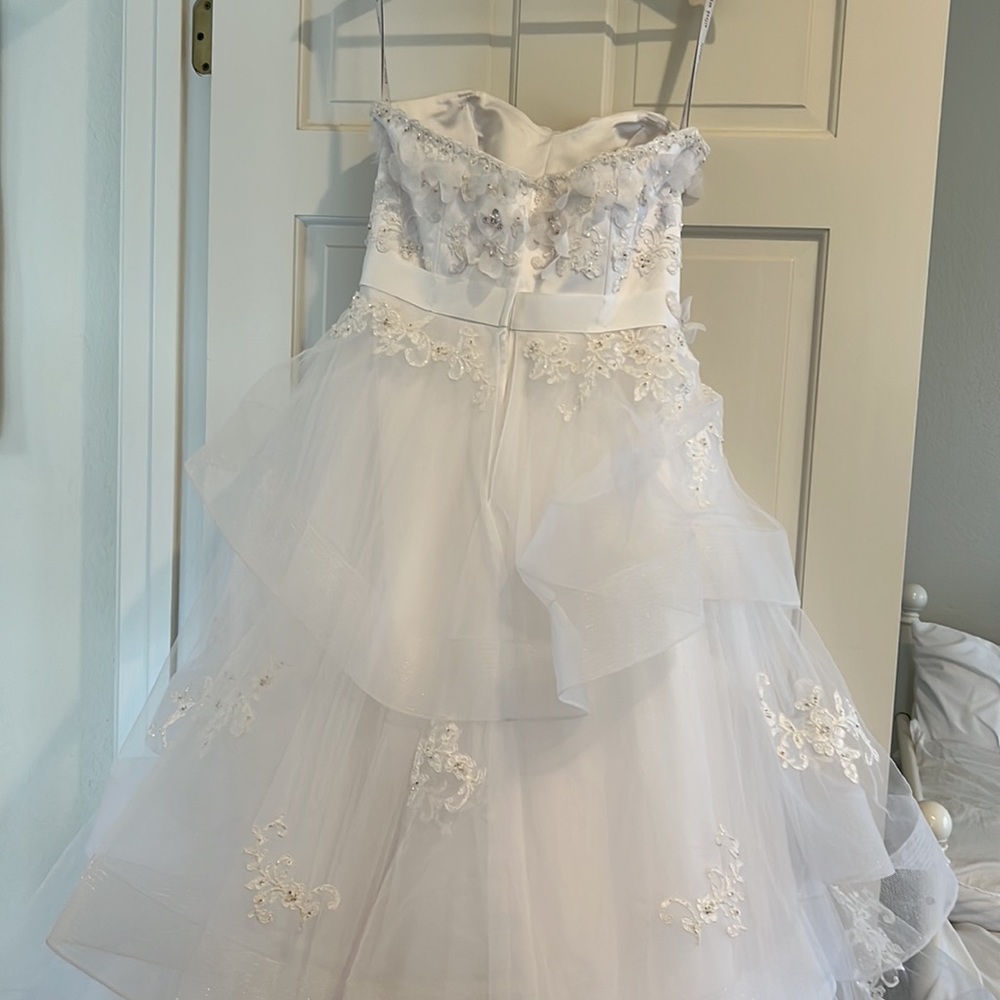 Never Worn Wedding Dress - Picture 6 of 8